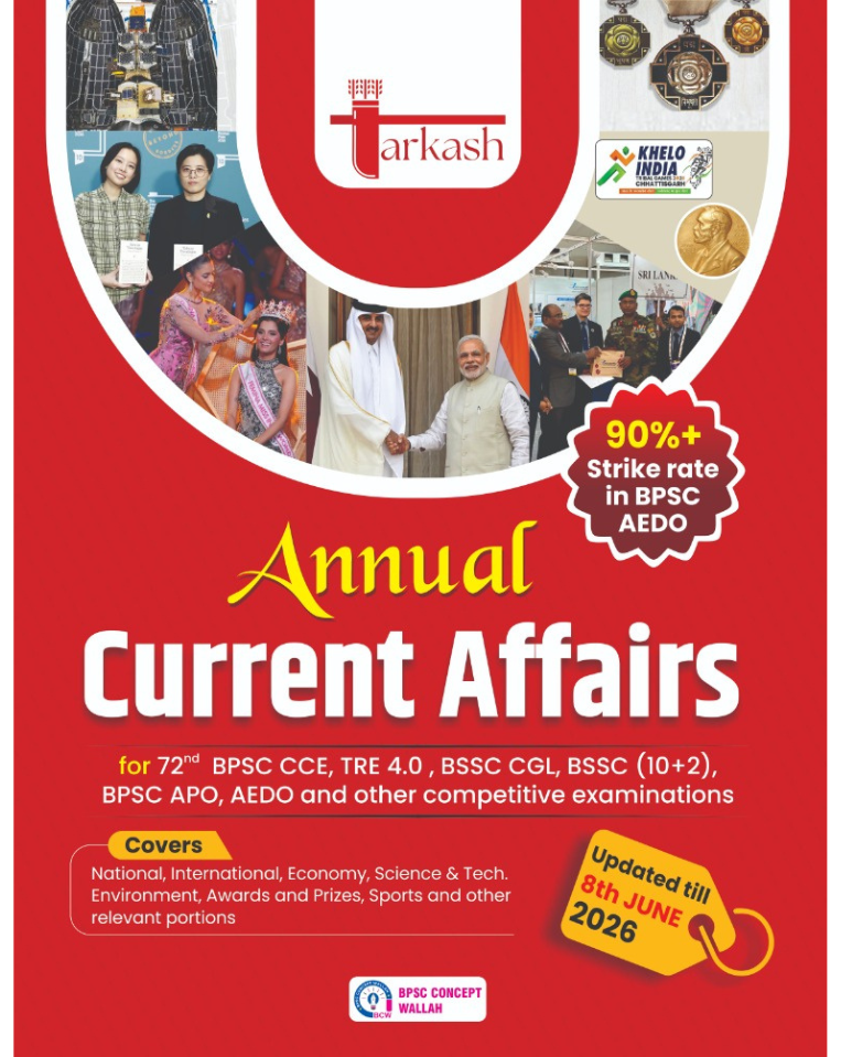Annual Current Affairs for 72nd BPSC Prelims (English)